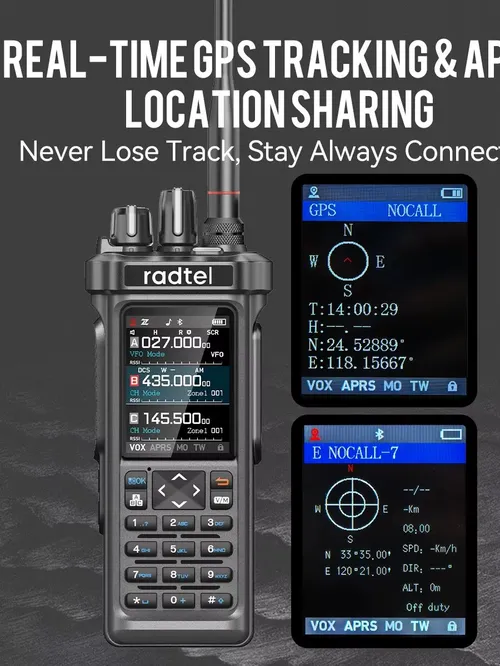 Radtel RT-950 PRO 워키토키 AM/FM/CB/LSB/USB/CW 수신기 GPS APRS 10W 블루투스 전화 프로그래밍 햄 라디오 RT-950PRO