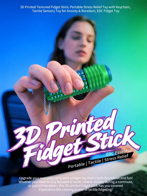 3D 프린팅된 작은 스파이키 그립피 장난감 휴대용 미니 스파이키 그립피 스트레스 해소 장난감 열쇠고리 자폐증 성인 선물