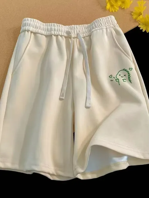 M-8XL 오버사이즈 캐주얼 반바지, 재미있는 표현 프린트 반바지, 커플 농구 반바지, 패션