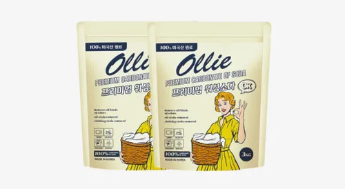 올리 탄산워싱소다 미국산원료100% 3kgx2 +베이킹소다 3kg 증정