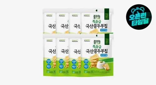 풀무원 특등급 국산콩 두부칩 오리지널 40g X 8개