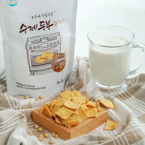 두부과자 110gx10팩/국산콩/수제과자