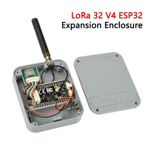 Heltec WiFi LoRa 32 V4 개발 보드용 케이스 키트 확장 쉘, Arduino IoT LoRaWAN용 쉘 (V4 보드 배터리 제외)