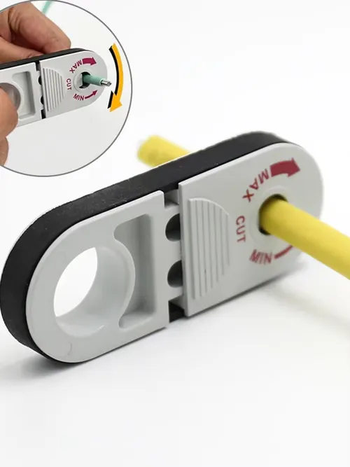 Cat5E, Cat6, Cat7, Cat8용 범용 네트워크 와이어 스트리핑 도구 - 동축 케이블 스트리퍼, 포켓형 케이블 스트리퍼 도구