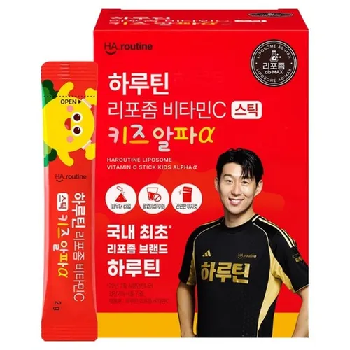 하루틴 키즈 리포좀 비타민C 스틱 알파 30p, 60g, 1개