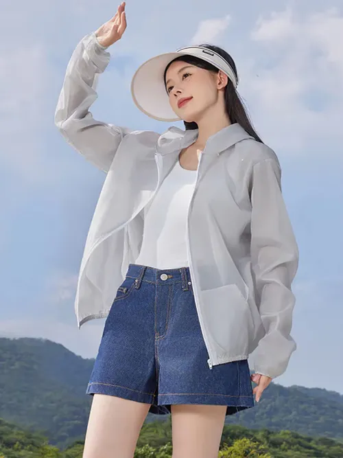 자켓 여성 여름 자외선 차단 코트 안티 UV 퀵 드라이 스포츠 윈드 브레이커 사이클링 런 선스크린 셔츠핫