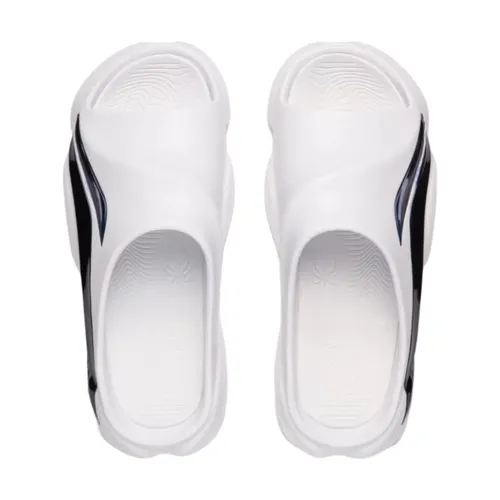 Li-Ning 남성용 BAD5 SLIDE 야외 슬리퍼 경량 소프트 쿠션 미끄럼 방지 LiNing 농구 샌들 ABTW001