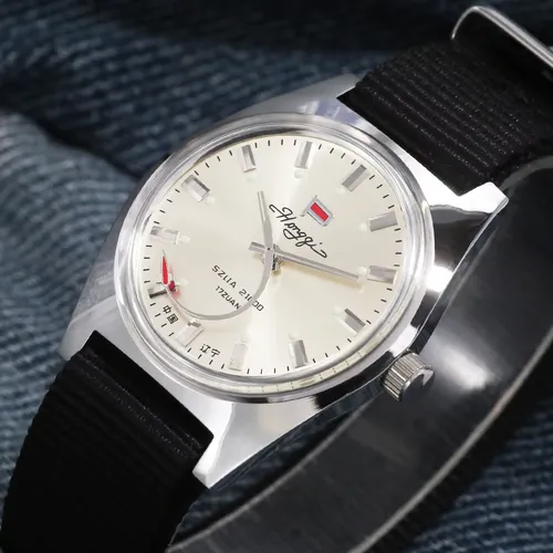 남성용 기계식 시계 36MM 레트로 중국 시계 상하이 8120 수동 무브먼트 남성용 휴일 선물에 적합