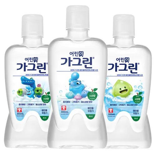 가그린 어린이용 구강세정제 사과향