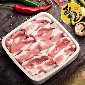 돈팡 한돈 꼬들살 400g+400g(구이/찌개용)
