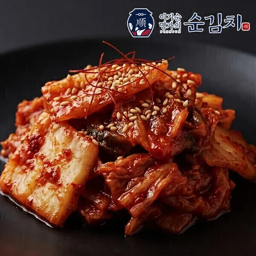 볶음김치 이기순 명인의 순 볶음김치 1kg+1kg (총 2kg) 100% 국내산 지마켓 단독특가 2세트 사은품