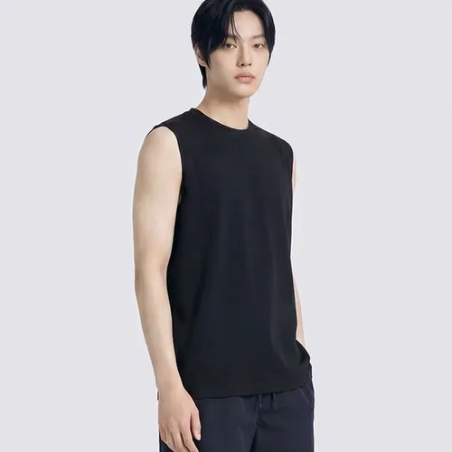 폴햄 남성 쿨더블니트 탱크티셔츠_PHG2TL1090