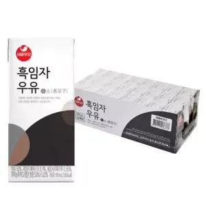 서울우유 흑임자 우유 190mlx24개_기한261031