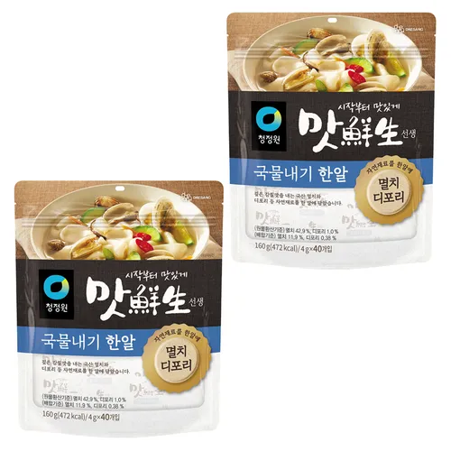맛선생 멸치 디포리 국물내기 한알 40개입