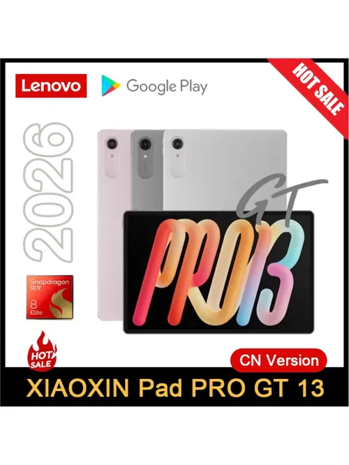 레노버 샤오신 패드 프로 GT 13 태블릿 스냅드래곤 8 엘리트 13인치 144Hz 3.5K LCD 디스플레이 12000mAh 128GB 안드로이드 와이파이 태블릿 TB378FC