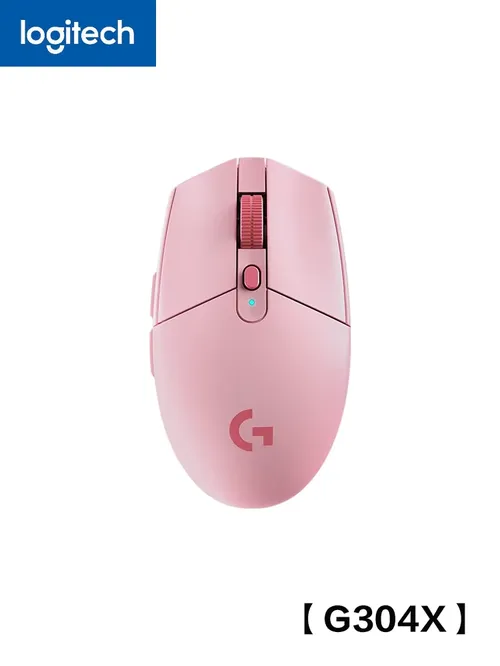 로지텍 G304X 무선 게이밍 마우스 57g 경량 듀얼 모드, 프로그래밍 가능한 버튼 6개 FPS 발로란트 LOL용 긴 배터리 수명