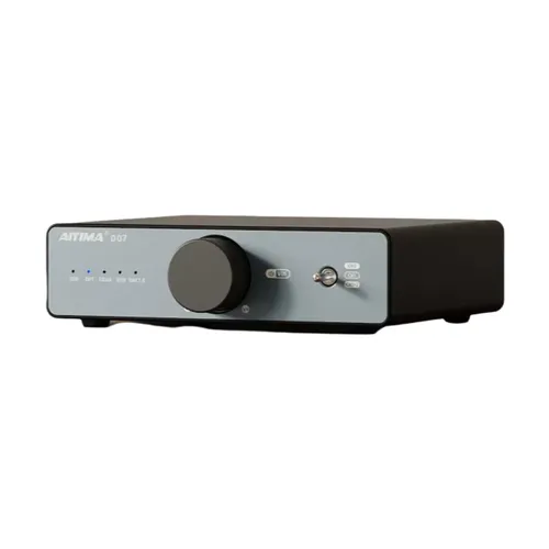 AIYIMA D07 DAC XMOS XU316 AKM 4493S HIFI 미니 데스크탑 디코더 PCM 768kHz/32Bit DSD512 광섬유/동축/USB 입력 RCA 출력