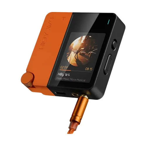 HiBy W4 3.5mm 4.4mm 무선 오디오 HiFi 헤드폰 앰프 USB DAC 블루투스 5.4 QCC5181 AC7923B DSD512 CS43198*2 CarPlay LDAC