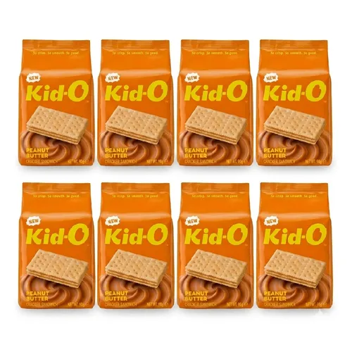 키도 피넛 버터 크래커 샌드위치 90g x 8개