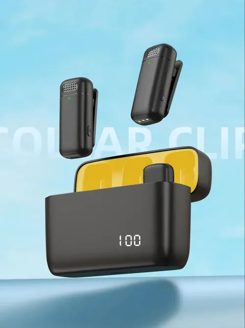 KEBIDUMEI 무선 라발리에 마이크 2.4G 무선 마이크 Vlog Live용 미니 소음 감소 비디오 녹화 마이크 Wireless Lavalier Microphone 2.4G Wireless Microphones Mini Noise Reduction Video Recording Microphone For Vlog Live