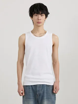 LAYERED SOLID SLEEVELESS WT