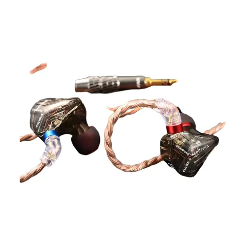 CVJ VS400 이어폰 업그레이드 케이블 4코어 400스트랜드 OFC 구리 모듈러 플러그 2.5mm 3.5mm 4.4mm 고품질 HiFi IEM 오디오 케이블