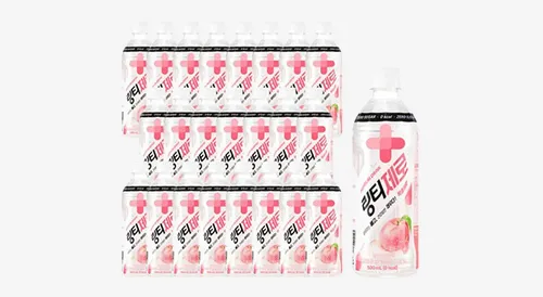 링티 제로 복숭아맛 500ml x 24PET