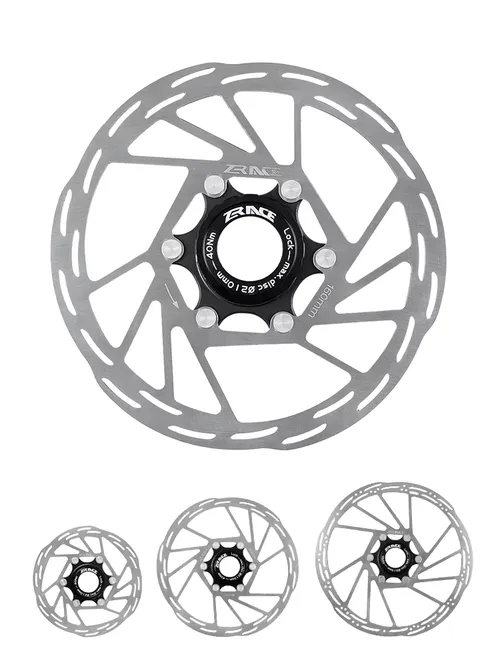 ZRACE 센터 락 브레이크 디스크 로터 강력한 열 방출 플로팅 140/160/180/203, MTB/로드용