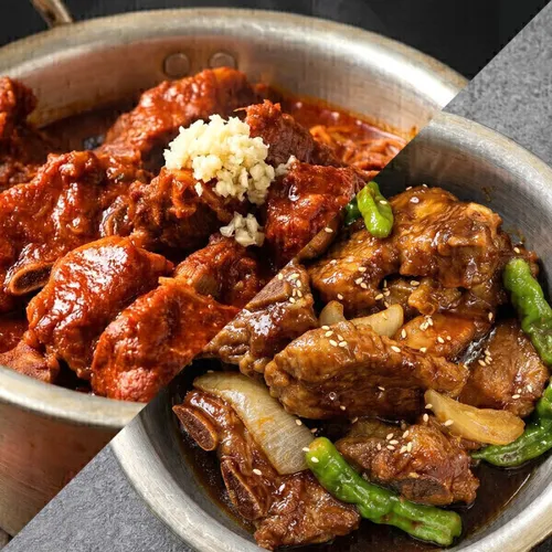 대구 동인동 돼지갈비찜 1kg+1kg (총2kg)/ 양념듬뿍 간이 쏙 밴 진짜갈비