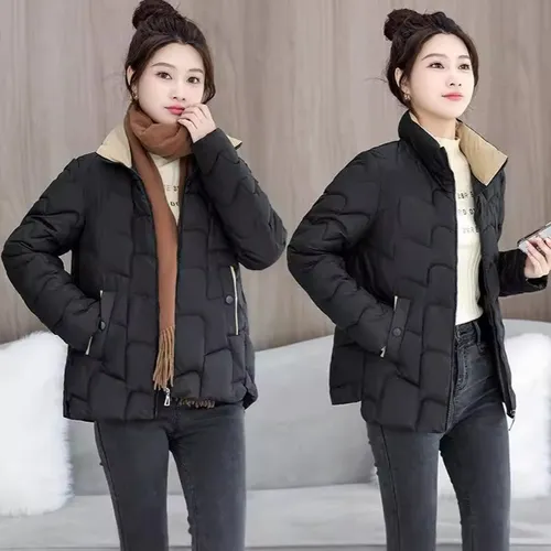 오스틱니 겨울패션 여성 경량패딩 숏패딩잠바 역시즌 패딩 중년의 여신 데일리 캐주얼패딩 G143