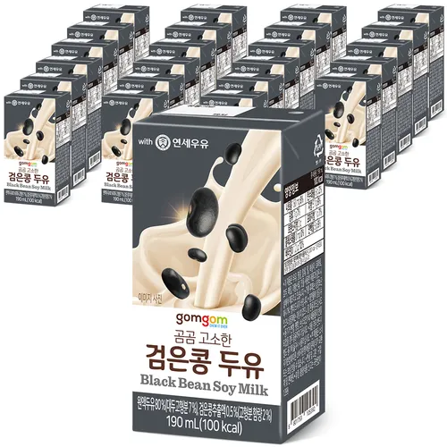 gomgom 고소한 검은콩 두유
