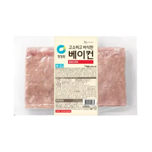 청정원 고소하고바삭한 베이컨 1kg, 1개