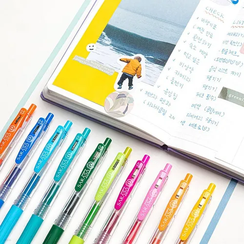 제브라 ZEBRA 사라사클립 젤볼펜 0.3/0.7mm