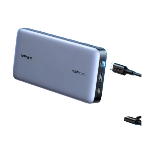 UGREEN 140W 100W 휴대용 보조배터리 25000mAh 20000mAh PD 고속 충전 파워뱅크 노트북 샤오미 외장 배터리 초고속 보조배터리