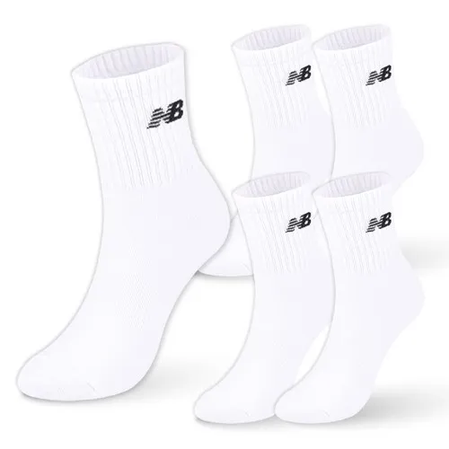 뉴발란스 스탠다드 중목 양말 5팩 NBDSDMDL