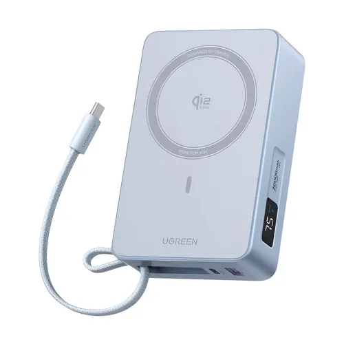 UGREEN Qi2 25W 자기 보조베터리 고속 충전 20000mAh/10000mAh iPhone 17 Pro 용 휴대용 보조베터리 30W 45W