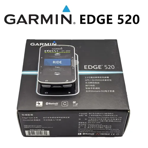Garmin EDGE 520 GPS 자전거 라이딩 코드 테이블 독점 영어 버전 새 제품 오리지널