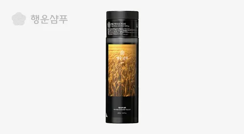 행운샴푸 블랙 비오틴 머리빠짐 정수리 모근 영양 케어 남성 여성 약산성