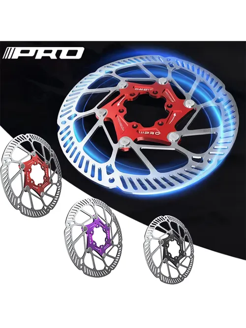 IIIPRO 자전거 디스크 브레이크 로터 140mm 160mm 180mm 203mm 자전거 플로팅 로터 열 방출 자전거 유압 브레이크 로터