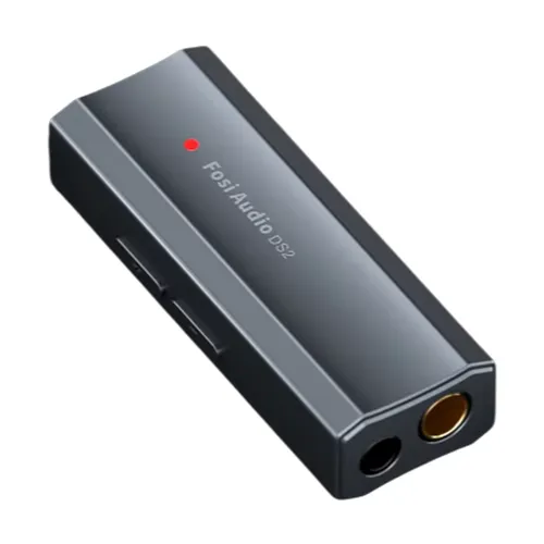 Fosi Audio DS2 미니 오디오 USB DAC 동글 헤드폰 앰프 DSD 디코더 앰프 지원 3.5MM 및 4.4MM 밸런스드 32bit/384kHz