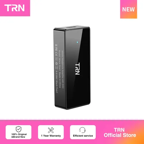 TRN 블랙 펄 DAC 하이파이 DAC/앰프 칩 이어폰 앰프