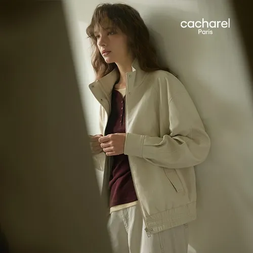 최초가 79900원 26FW faux 레더 하이넥 보머 자켓 1종