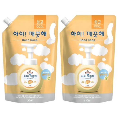 아이깨끗해 핸드워시 순 파우더향 리필용