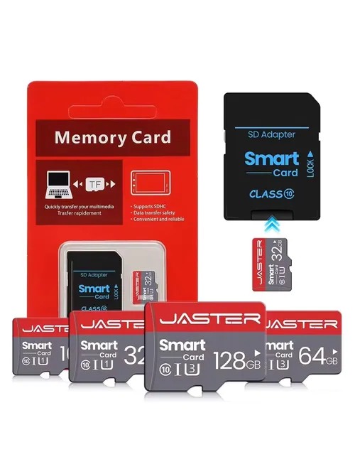 JASTER 고속 미니 SD 메모리 카드 256GB 클래스 10 마이크로 TF 플래시 USB 펜 드라이브 카드 4GB 8G 16G 32GB 64GB 128GB 스마트폰용