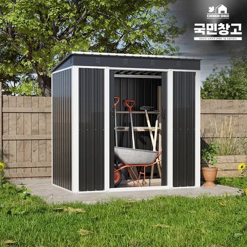 조립식창고 MODERN F1 국민창고 6x3 FT 야외 소형 이동식 코스트코 간이 농막