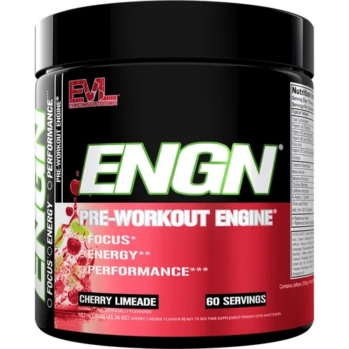 EVLUTIONNUTRITION ENGN 프리-워크아웃 엔진 체리 라임에이드 맛