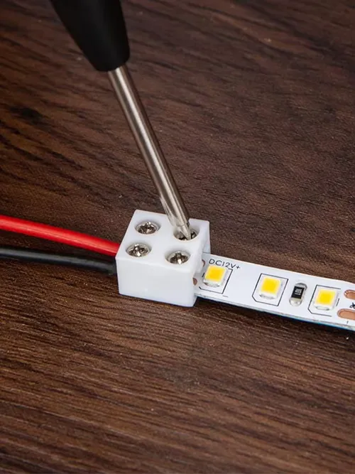 LED 스트립 커넥터/ 8mm 무납땜 LED 조명 커넥터/ 단색 테이프 조명 고정 클램프/ 사용자 친화적인 LED 커넥터