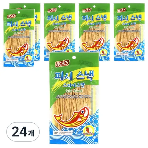 이카스 피시스낵 스파이스맛