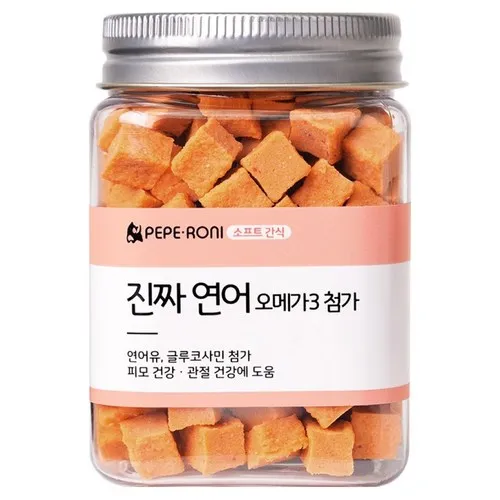 페페로니 강아지 진짜 오메가3 져키