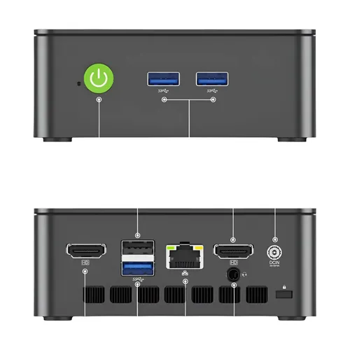 GMKtec G3S 미니 PC 인텔 알더 레이크 N95 윈도우 11 프로 미니 PC 8GB DDR4 128/256GB PCIe M.2 SSD WiFi 5 BT5.0 데스크탑 컴퓨터